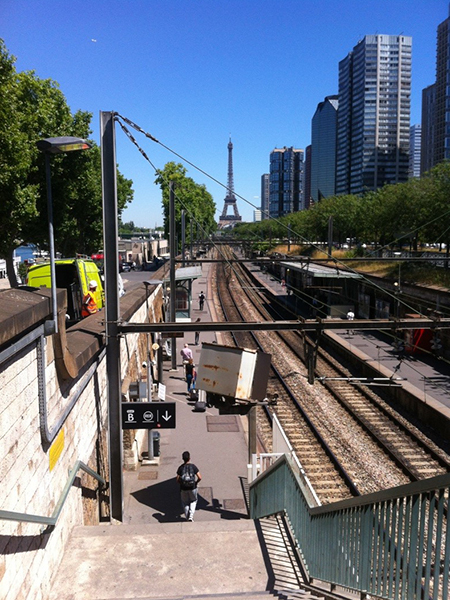 modernisation de la gare rer C Javel, environnement de travail