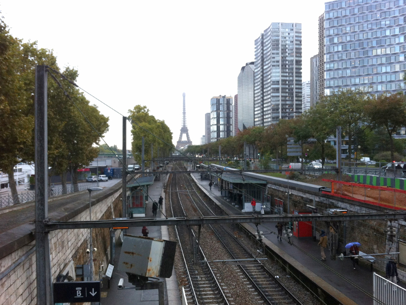 modernisation de la gare rer C Javel, environnement de travail